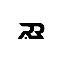 Wall Mural - letter r logo vector house template