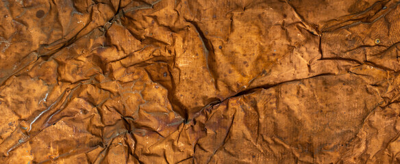 Wall Mural - copper sheet with colorful. background or textura patterns