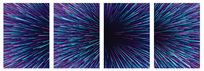 Wall Mural - speed light on technology background,hi-tech digital and internet concept design. vector illustratio