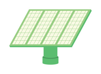 Sticker - green energy solar panel