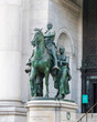 Theodore Roosevelt equestrian monument at the Museum of Natural History in New York City
