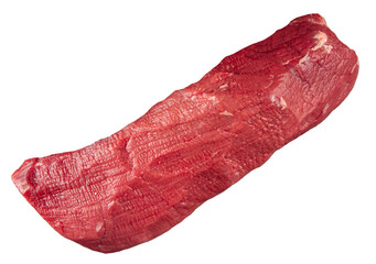 Wall Mural - Isolated beef loin meat part