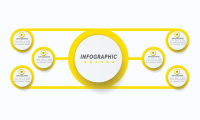 Poster - business data visualization. process chart. abstract elements of graph, diagram with 4 steps, option