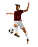 Fototapeta Sport - Soccer player in action 