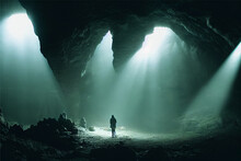 Light In The Sea Cave.