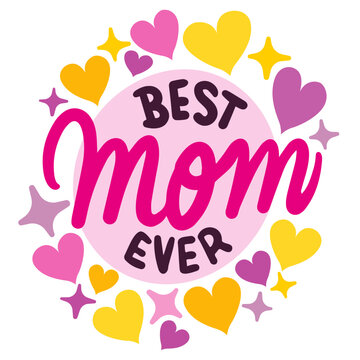 a colorful sticker with the phrase 