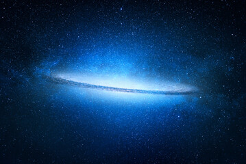Wall Mural - the sombrero galaxy in open space. elements of this image furnished by nasa.
