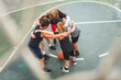 © Louis-Paul Photo - great child Team in sportswear playing basketball game