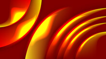 Light Rays Red Orange Flame Stripes Lines With Yellow Fire Speed Motion Blur Over Dark Background