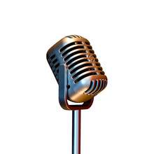 Retro Condenser Microphone
