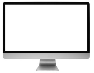 computer on withe background