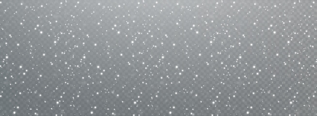 Wall Mural - Christmas background. Powder dust light white PNG. Magic shining white dust. Fine, shiny dust particles fall off slightly. Fantastic shimmer effect.	
