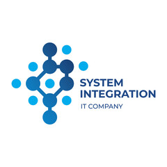Vector logo of a system integration company