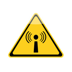 Poster - Wi-Fi or connection sign. Vector illustration