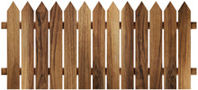 Brown Wooden Fence Insulated. Wood Wall. Texture. Horizontal. Pieces Of Wood That Create A Fence For A House.