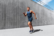 © Syda Productions - fitness, sport and healthy lifestyle concept - young man running outdoors