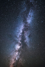Low Angle Majestic View Of Milky Way