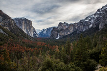 Tunnel View, The Most Famous Overlook In Yosemite National Park