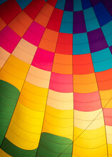 Inside An Inflated Hot Air Balloon
