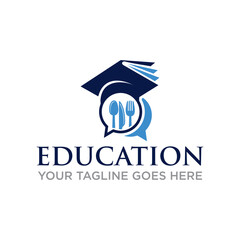 Sticker - education logo , university logo vector