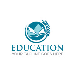 Wall Mural - education logo , university logo vector