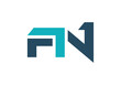 F1N Logo Design Template for Multiuse Initial Monogram Letter f 1 n Logo Design Vector Template Letter FN Logo Design