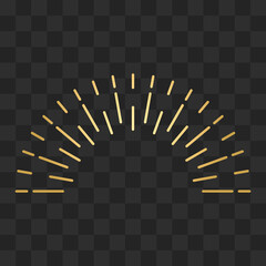 Wall Mural - circle sunburst. radial sun shine stamp. vector radial vintage explosion symbol