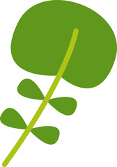 Sticker - Salad leaf Food icon