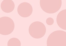 Abstract Background Design Polka Dot Pink Color Simple For Banner Or Wallpaper