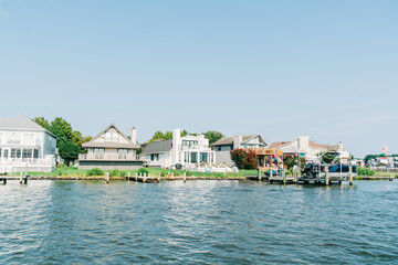 houses on the river