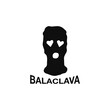 vector illustration of balaclava with concept