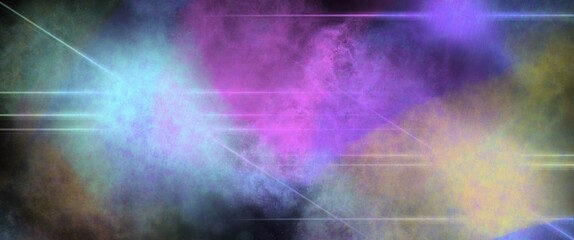 Wall Mural - abstract blue background with rays