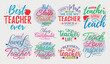 ©  Ma Creative Graphix - Teacher Svg Bundle, Teacher quote with typography for t-shirt, card, mug, poster and much more