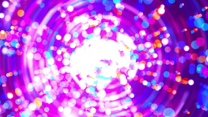 Poster - Purple abstraction. Computer generated 3d render