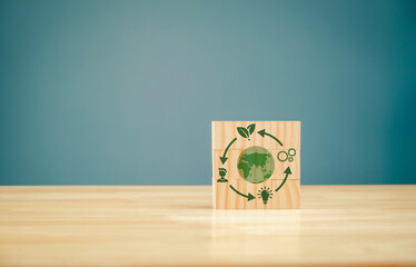 revolving concept natural energy,environment,recycling,production,clean energy,reducing consumption 