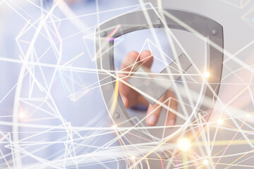 security data code digital in hand