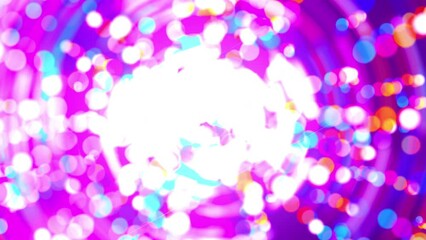 Poster - Purple abstraction. Computer generated 3d render