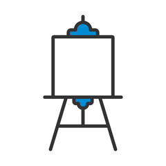 Sticker - Easel Icon