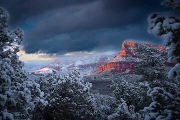 Sedona Snowfall