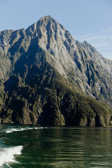  Milford Sound in Fiordland National Park in south island,New Zealand