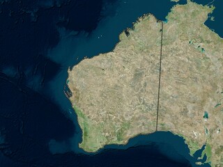 Western Australia, Australia. High-res satellite. No legend