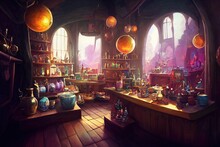 Inside_a_magical_item_shop_fantasy_potion_vendor_interior_220910_38