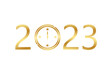 new year 2023 - clock