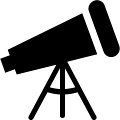 Wall Mural - Telescope Vector Icon