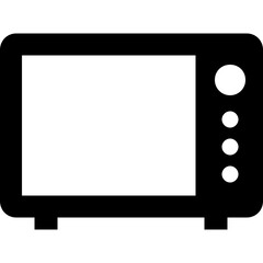 Sticker - Oven Vector Icon