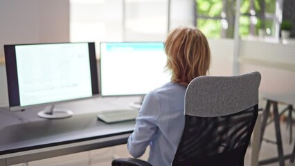 Poster - Office Desk Stretch Exercise Workout