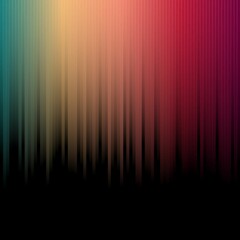 Canvas Print - Illustration of an abstract background design with bright multicolored gradient Vertical blur line