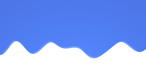 Wall Mural - 3D curve text area. Text box. Header background.