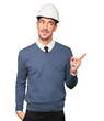 © agongallud - Young architect pointing with his finger