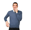 © agongallud - Crazy young man making a nervous gesture